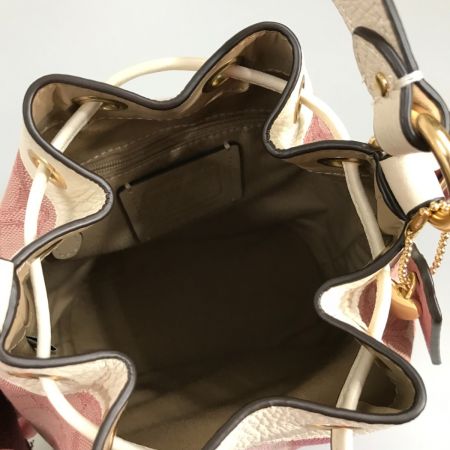  COACH コーチ Dempsey デンプシー バケット バッグ 19 シグネチャー ジャカード C7964