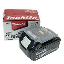 ## MAKITA マキタ 18v 6.0Ah リチウムイオンバッテリ BL1860B 純正バッテリ Sランク
