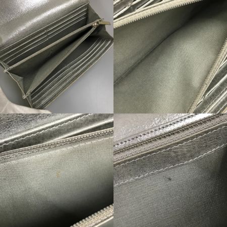 CHANEL シャネル エアライン デカココフラップ 2つ折り長財布 メタリック×マルチカラー