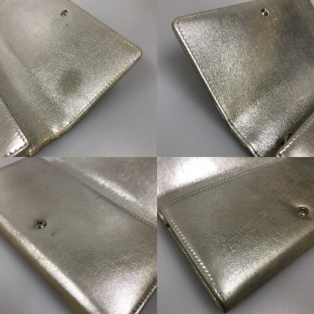  CHANEL シャネル エアライン デカココフラップ 2つ折り長財布 メタリック×マルチカラー