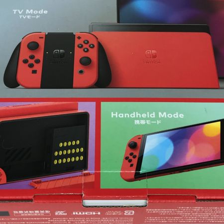  Nintendo ニンテンドウ Nintendo Switch（有機ELモデル） HEG-001 マリオレッド