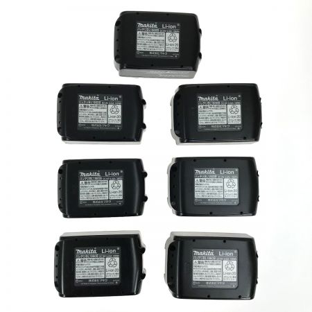  MAKITA マキタ 18v 6.0Ah リチウムイオンバッテリ BL1860B 7個セット 純正バッテリ