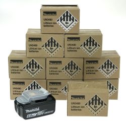 ## MAKITA マキタ 18v 6.0Ah リチウムイオンバッテリ BL1860B 10個セット 純正バッテリ Sランク