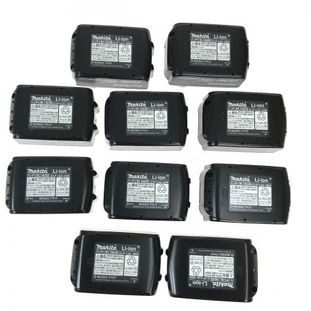  MAKITA マキタ 18v 6.0Ah リチウムイオンバッテリ BL1860B 10個セット 純正バッテリ