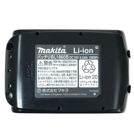  MAKITA マキタ 18v 6.0Ah リチウムイオンバッテリ BL1860B 10個セット 純正バッテリ