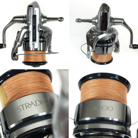  SHIMANO シマノ 19 ストラディック 19 ｽﾄﾗﾃﾞｨｯｸ 4000-L ゴメクサスハンドルノブ・リールスタンド付