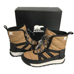 ## SOREL ソレル YOUTH WHITNEY II SHORT LACE WP 19cm スノーブーツ NY3903-287-1 Aランク
