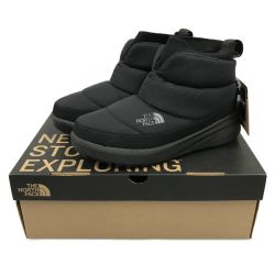 ## THE NORTH FACE ザノースフェイス W Nuptse Bootie WP Knit Mini ヌプシブーティ ウォータープルーフ ニット ミニ レディースブーツ 22cm  NFW52274 Aランク