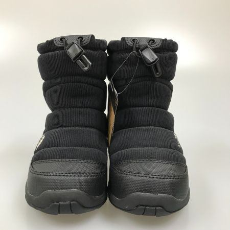  THE NORTH FACE ザノースフェイス キッズ スノーブーツ 18cm K Nuptse Bootie WP SE  NFJ52171 KK TNFブラック×TNFブラック
