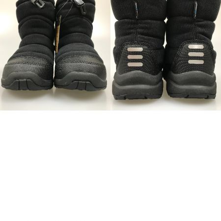  THE NORTH FACE ザノースフェイス キッズ スノーブーツ 18cm K Nuptse Bootie WP SE  NFJ52171 KK TNFブラック×TNFブラック
