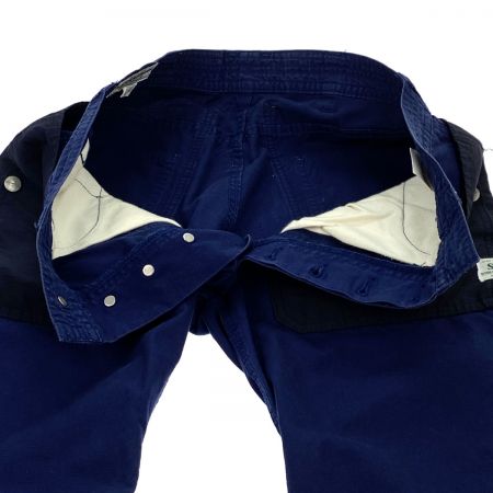  SASSAFRAS ショートパンツ ネイビー Mサイズ 使用感有