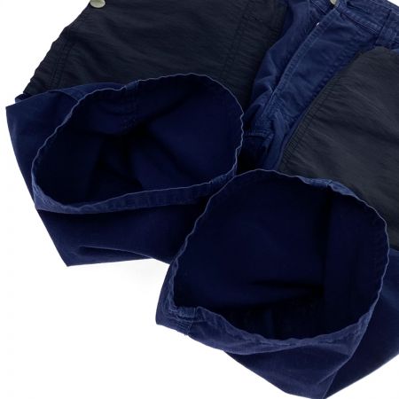  SASSAFRAS ショートパンツ ネイビー Mサイズ 使用感有