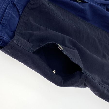  SASSAFRAS ショートパンツ ネイビー Mサイズ 使用感有