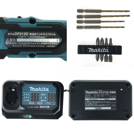  MAKITA マキタ 充電式ペンドライバドリル DF012DSHX 青