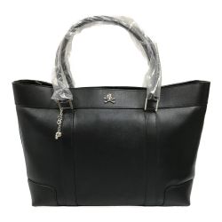 ## roen ロエン サファイアーノ レザー スカル トートバッグ チャーム付 Cランク