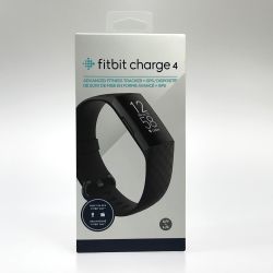 ## Fitbit Charge4 GPS搭載フィットネストラッカー FB417BKBK-FRCJK ブラック L/Sサイズ Sランク