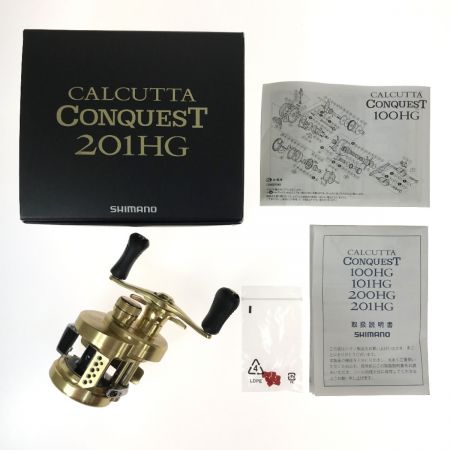  SHIMANO シマノ 15 カルカッタコンクエスト 201HG 左ハンドル