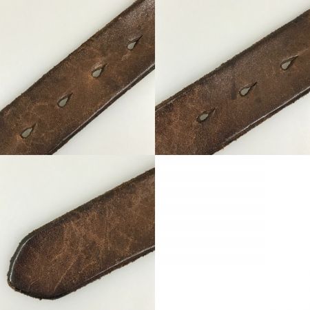  Vintage Works ヴィンテージワークス レザーベルト 傷・汚れ有 DH5524