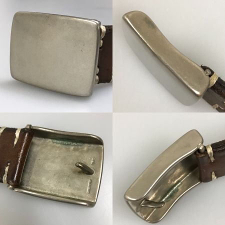 中古】 Vintage Works ヴィンテージワークス レザーベルト 傷・汚れ有