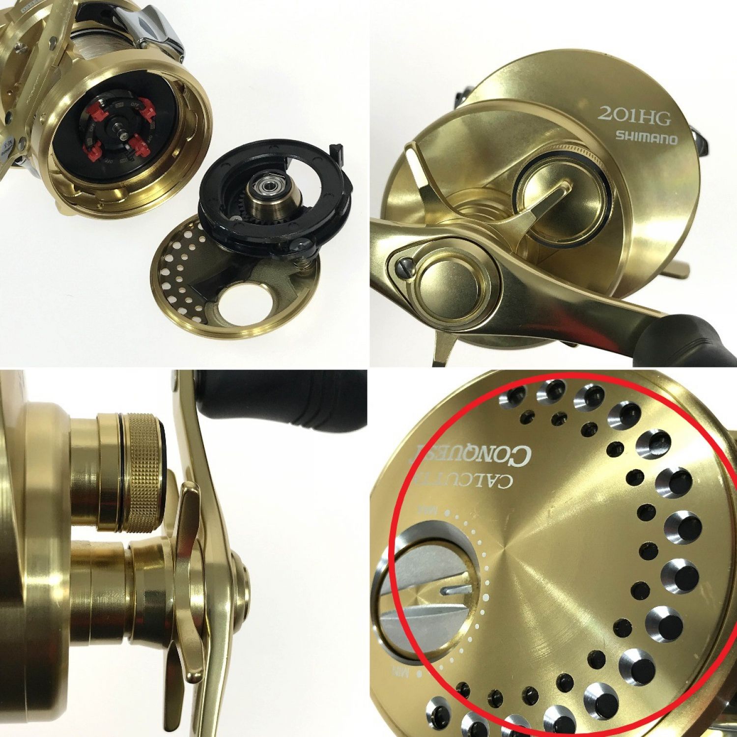 中古】 SHIMANO シマノ 15 カルカッタコンクエスト 15ｶﾙｶｯﾀｺﾝｸｴｽﾄ