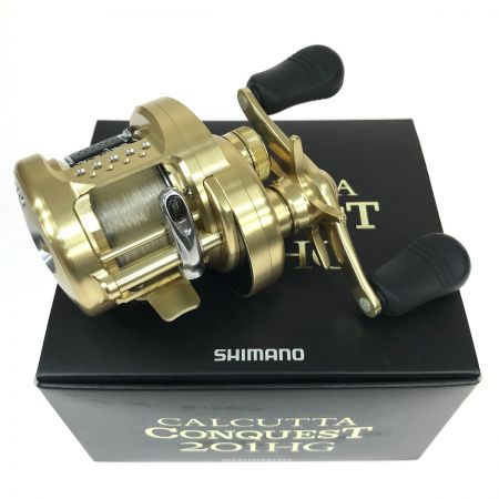  SHIMANO シマノ 15 カルカッタコンクエスト 15ｶﾙｶｯﾀｺﾝｸｴｽﾄ 201HG 左ハンドル