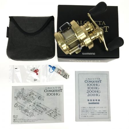  SHIMANO シマノ 15 カルカッタコンクエスト 15ｶﾙｶｯﾀｺﾝｸｴｽﾄ 201HG 左ハンドル
