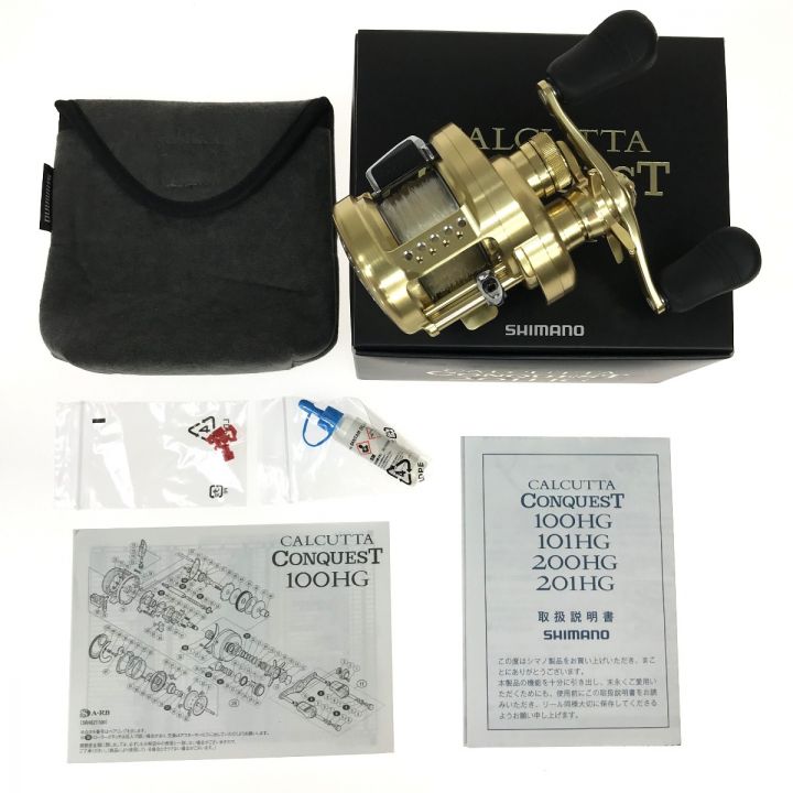 SHIMANO シマノ 15 カルカッタコンクエスト 15ｶﾙｶｯﾀｺﾝｸｴｽﾄ 201HG 左