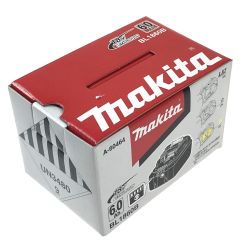 ## MAKITA マキタ 18v 6.0Ah リチウムイオンバッテリ BL1860B 純正バッテリ Sランク