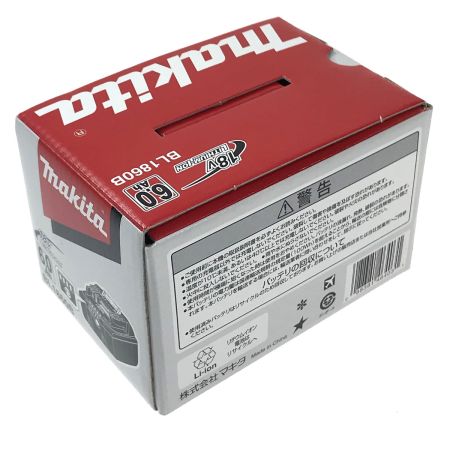  MAKITA マキタ 18v 6.0Ah リチウムイオンバッテリ BL1860B 純正バッテリ