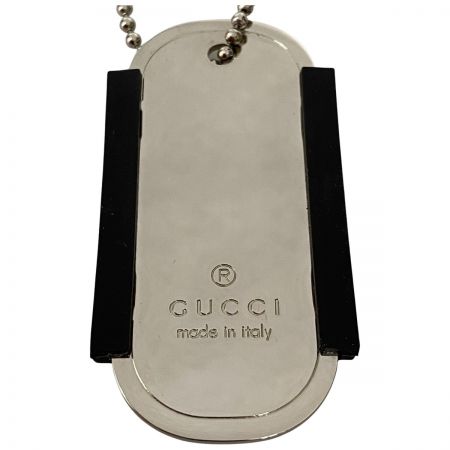  GUCCI グッチ ドッグタグキーホルダー