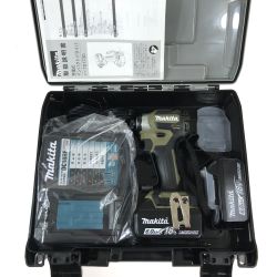 ## MAKITA マキタ 18V 充電式インパクトドライバ TD173DRGXO オリーブ バッテリ2個・充電器・ケース付 Sランク