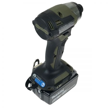  MAKITA マキタ 18V 充電式インパクトドライバ TD173DRGXO オリーブ バッテリ2個・充電器・ケース付