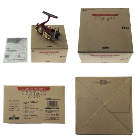  DAIWA ダイワ セルテート ｾﾙﾃｰﾄ 2500 ｶｽﾀﾑﾎﾞﾃﾞｨ レッド