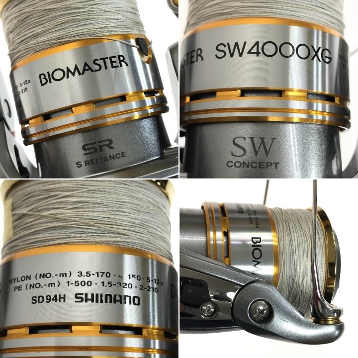 SHIMANO シマノ 10バイオマスター SW4000XG 10ﾊﾞｲｵﾏｽﾀｰ SW4000XG｜中古｜なんでもリサイクルビッグバン