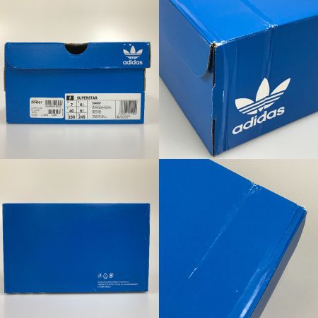  adidas アディダス SUPERSTAR スーパースター  スニーカー 25cm EG4957 ブラック