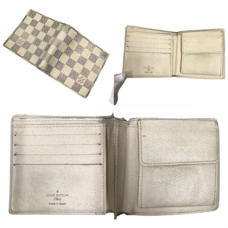  LOUIS VUITTON ルイヴィトン ダイエアズール ポルトフォイユ・マルコ 2つ折り財布 ジャンク品 N60018