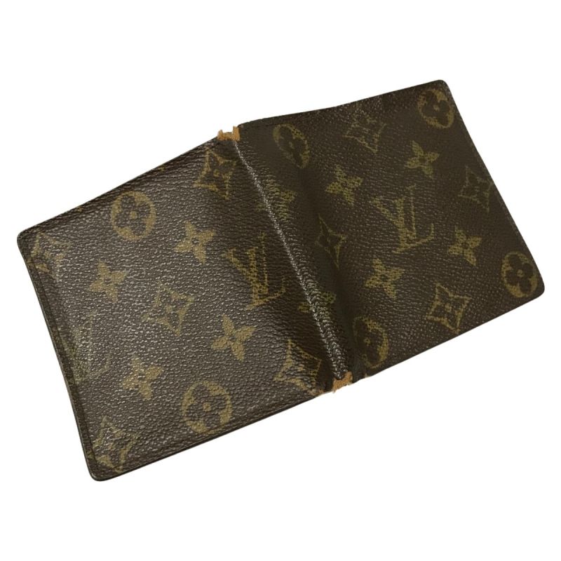 中古】 LOUIS VUITTON ルイヴィトン 2つ折り財布 モノグラム ...