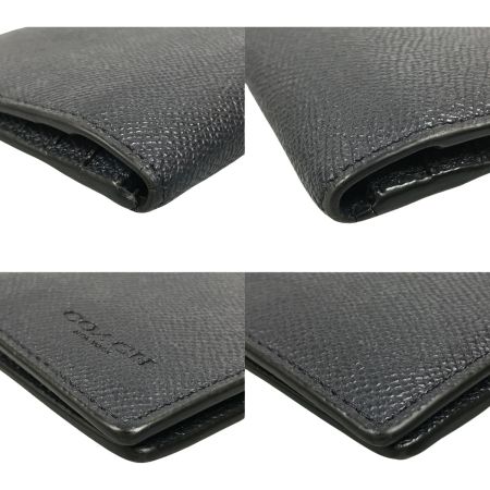  COACH コーチ 長財布 ブレスト ポケット ウォレット 3014 ネイビー