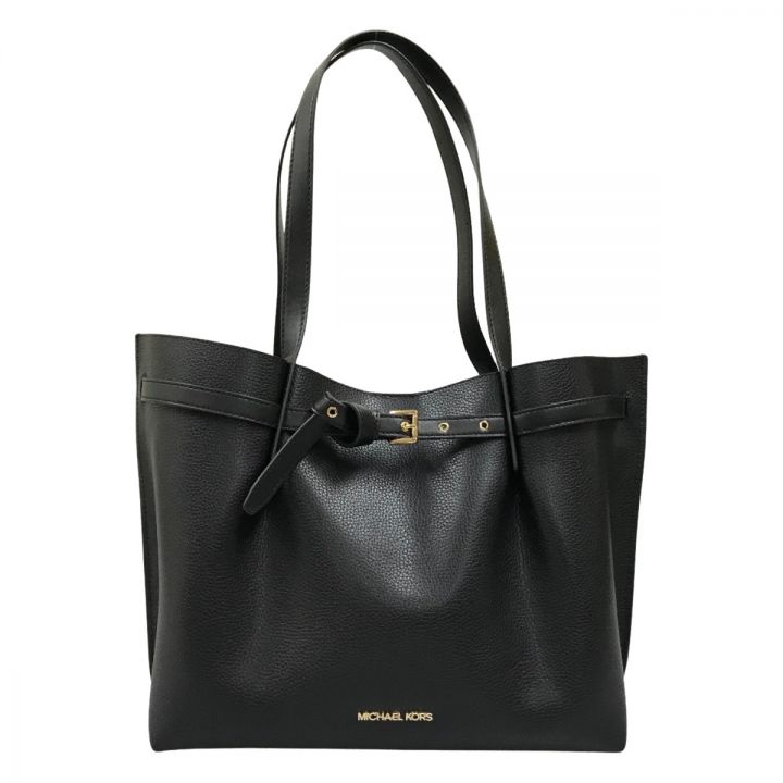 MICHAEL KORS マイケルコース トートバッグ A4対応 エミリア 35H0GU5T9T ブラック｜中古｜なんでもリサイクルビッグバン