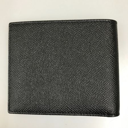  BVLGARI ブルガリ 2つ折り札入れ/小銭入れ無し ブラック