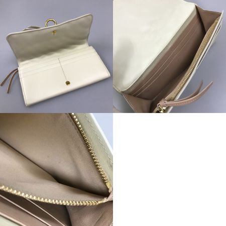  Chloe クロエ アルファベット 長財布  CHC18UP715A04119 ホワイト