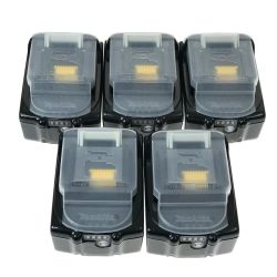 ## MAKITA マキタ 18v 6.0Ah リチウムイオンバッテリ BL1860B 5個セット 純正バッテリ Sランク