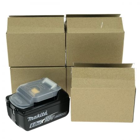  MAKITA マキタ 18v 6.0Ah リチウムイオンバッテリ BL1860B 5個セット 純正バッテリ