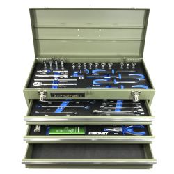 ## SIGNET ツールセット 3段 マットODグリーン Bランク