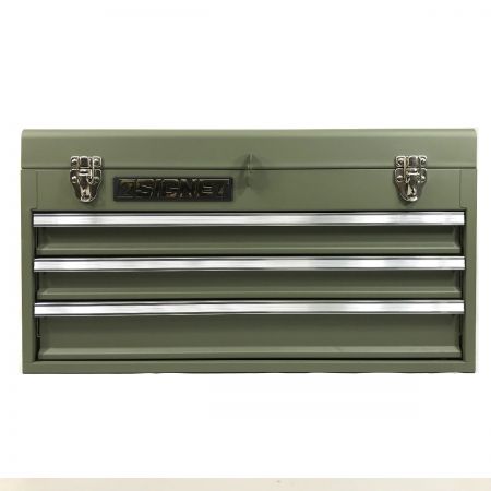  SIGNET ツールセット 3段 マットODグリーン