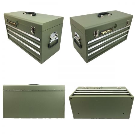  SIGNET ツールセット 3段 マットODグリーン