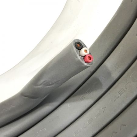  富士電線工業(FUJI ELECTRIC WIRE) VVFケーブル 3×1.6 100m グレー