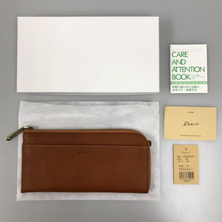  Dakota ダコタ L字ファスナー長財布 ラルゴ 0030581 キャメル