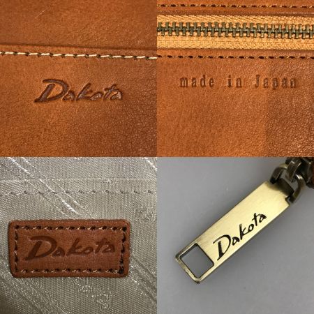  Dakota ダコタ L字ファスナー長財布 ラルゴ 0030581 キャメル