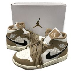 ## NIKE ナイキ ハイカットスニーカー WMNS AIR JORDAN 1 MID 24cm  BQ6472-103 Bランク